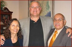 Photo of the parents and their deceased son